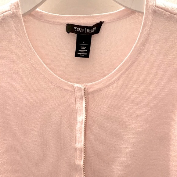 WHBM size M 3/4 sleeve crop sweater - Picture 5 of 16